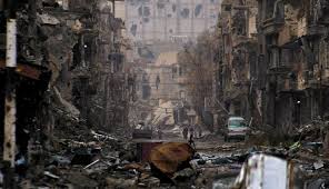 Syria war damage